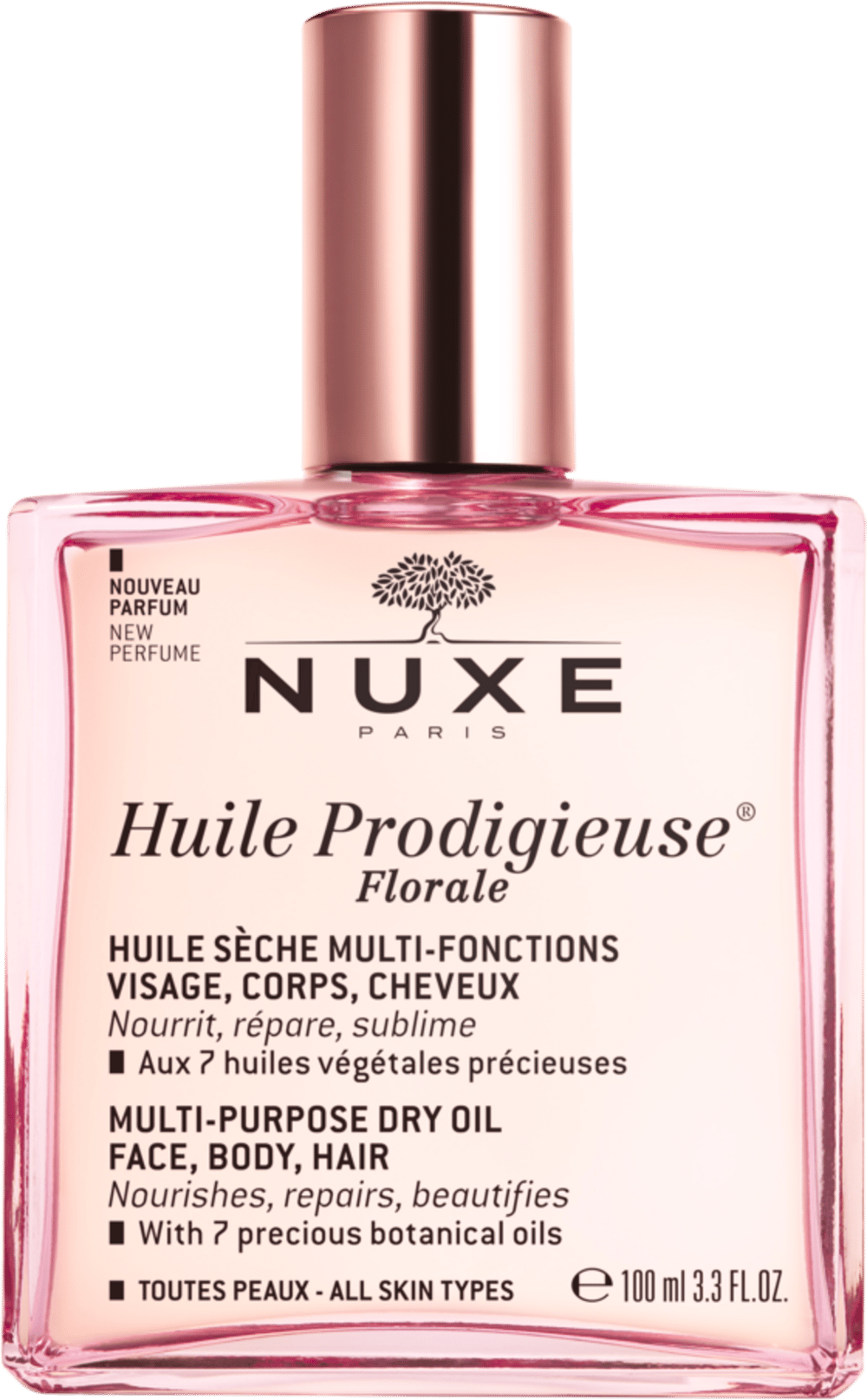 NUXE Paris - HUILE PRODIGIEUSE - FLORALE - Çok Amaçlı Nemlendirici Kuru Yağ 100ML