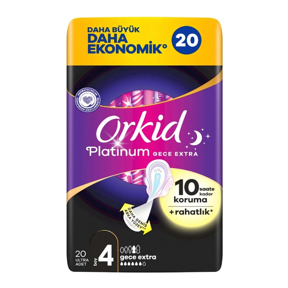 ORKID ULTRA PLATINUM GECE EXTRA PLUS 20'Lİ