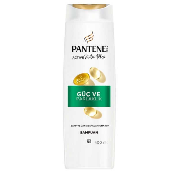 Pantene Güç ve Parlaklık 1/1 Şampuan 400 Ml