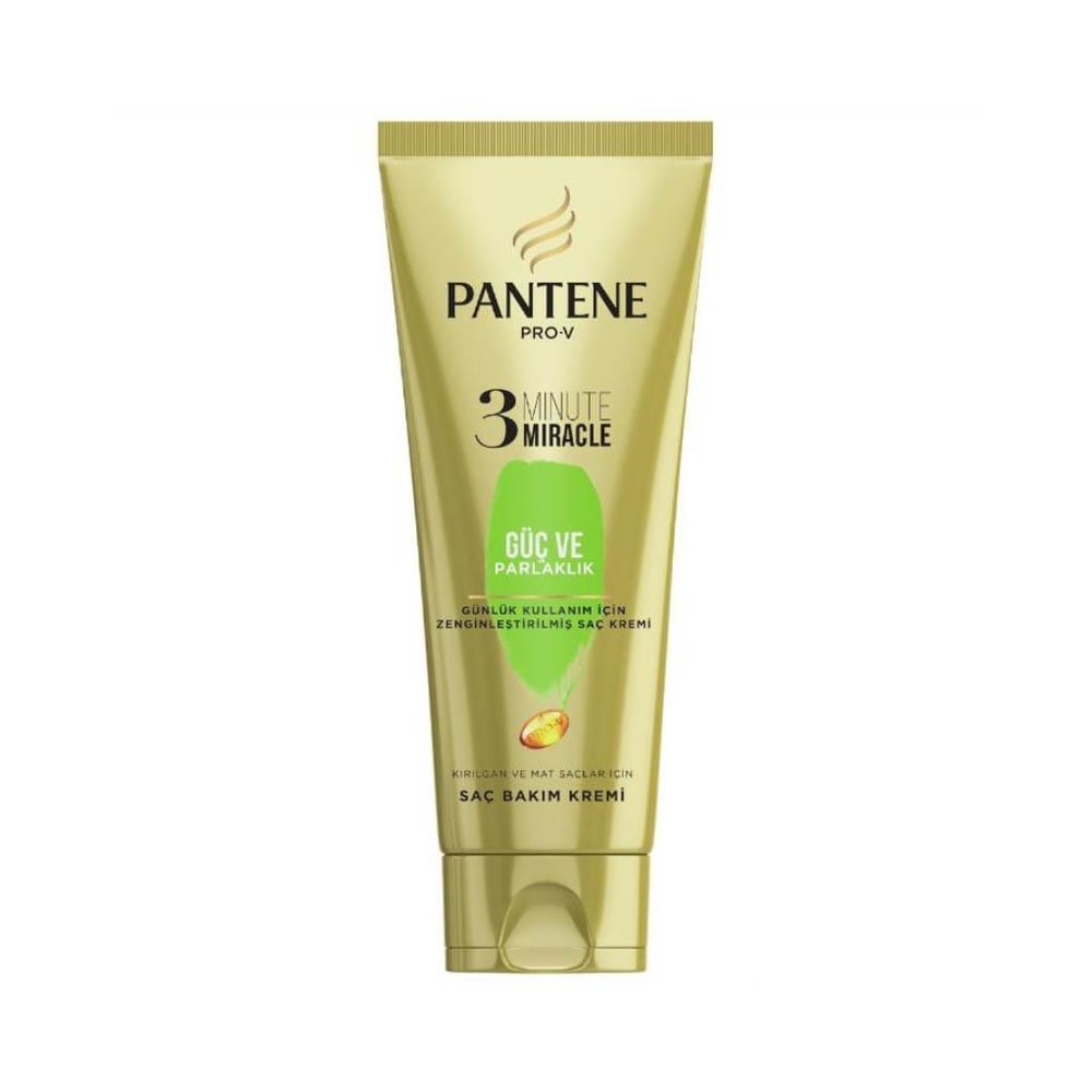 PANTENE GÜÇ VE PARLAKLIK TÜP SAÇ KREMİ 200ML 