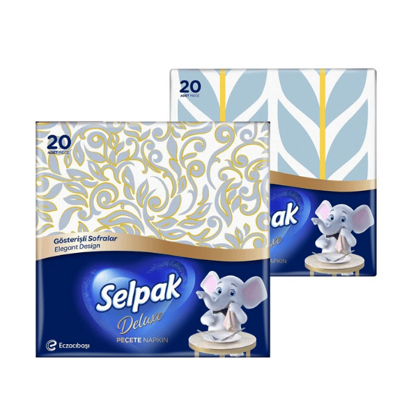 Selpak Extra Gösterişli Sofralar Peçete 20'li