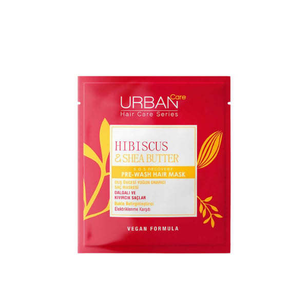 Urban Care Sachet Curl Hibiscus Water&She Butter Saç Maskesi 50 Ml