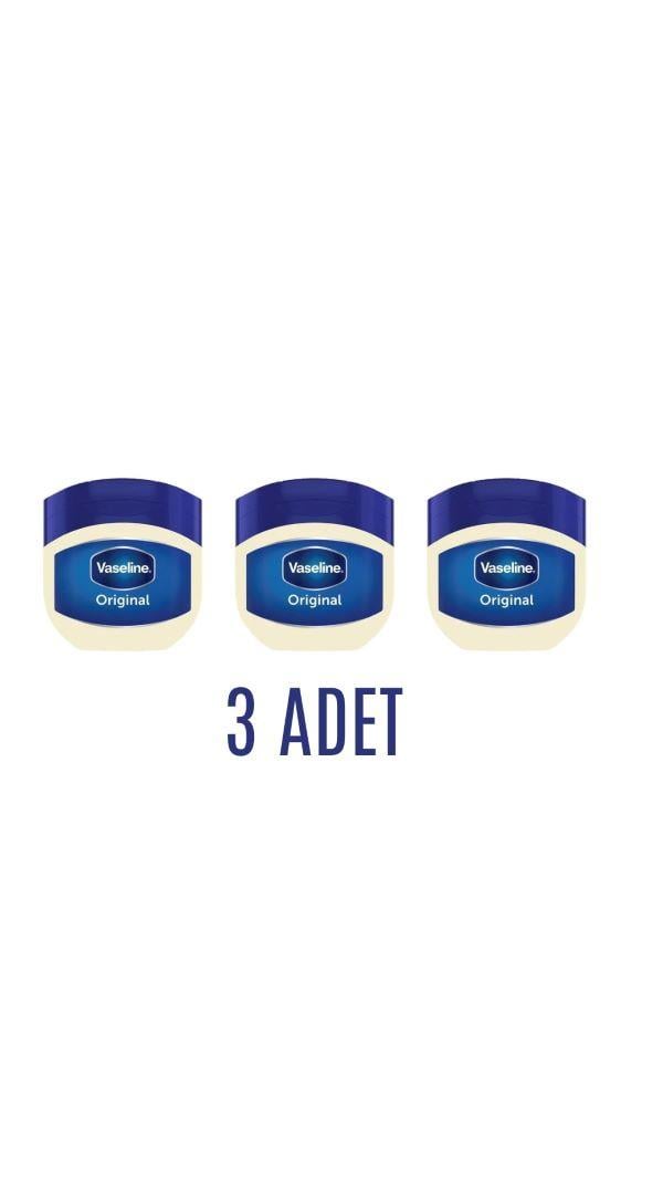 Vaseline Orijinal Jel Krem 3'Lü