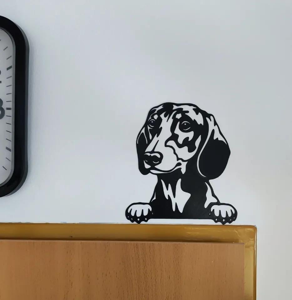  Odi3d Dachshund Duvar Süsü
