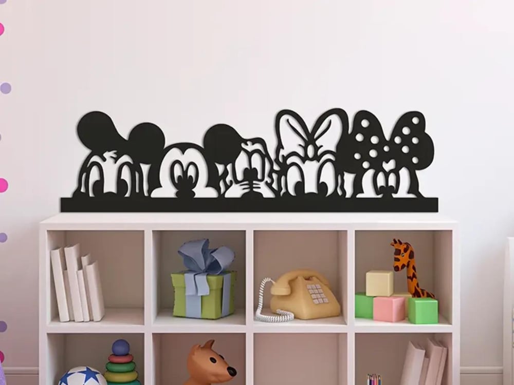  Odi3d Mikys Family Duvar Süsü