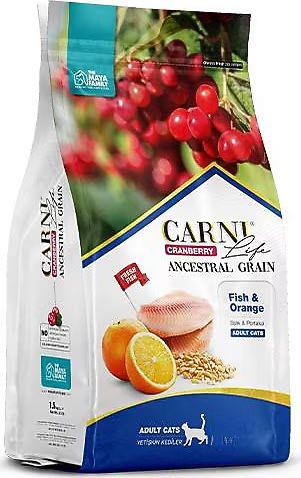 Carni Life Cranberry Balıklı ve Portakallı 5 kg Yetişkin Kedi Maması