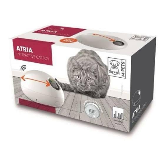 M-PETS Atria İnteraktif Kedi Oyuncağı Beyaz