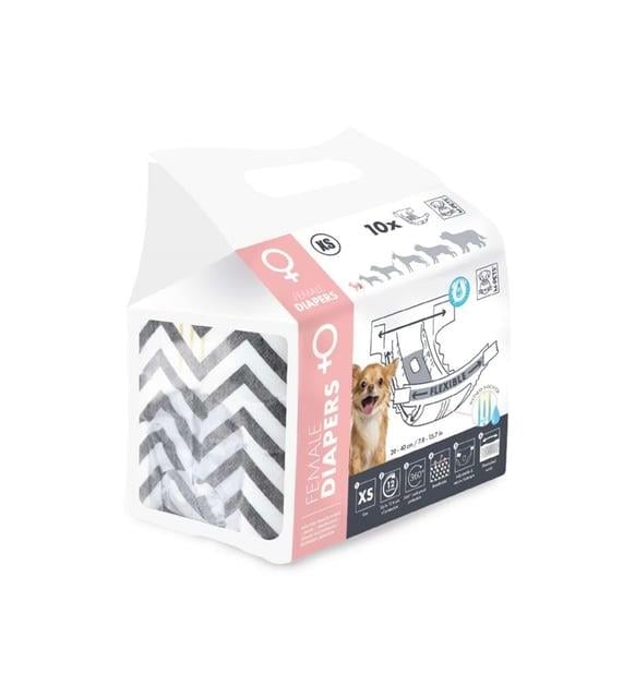 M-Pets Diapers Dişi Köpek Külot XSmall 10 lu Paket