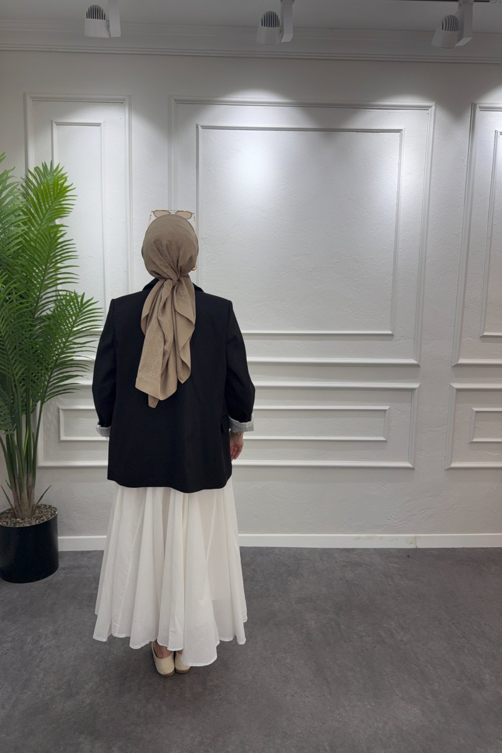 Poliviskon Blazer - Siyah
