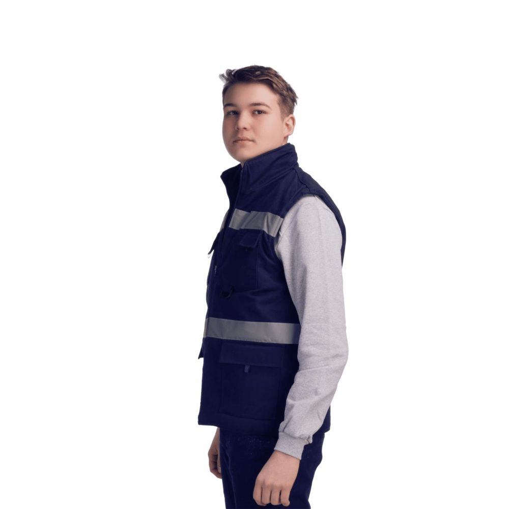Formteks Alet Yelek Kapitoneli Lacivert