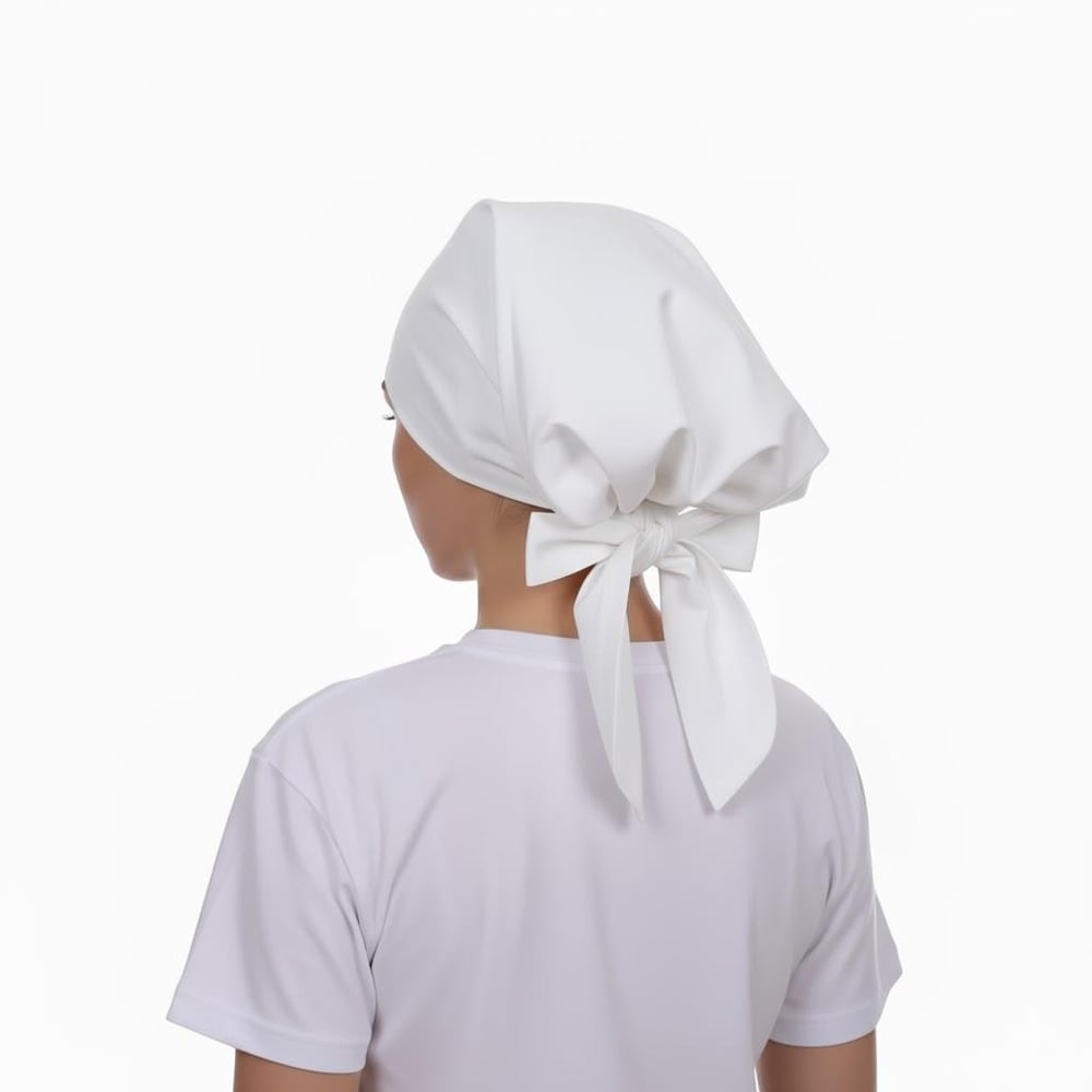 Formteks Arkadan Bağlamalı Bone Beyaz