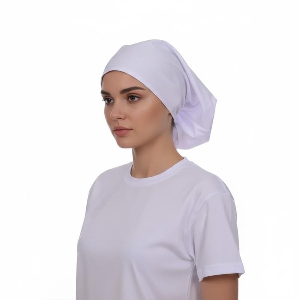 Formteks Arkadan Bağlamalı Bone Beyaz