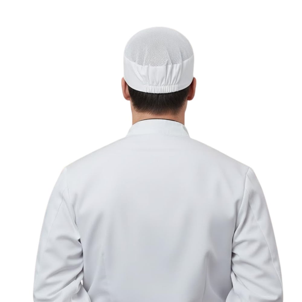 Formteks Aşçı Fileli Kep Beyaz