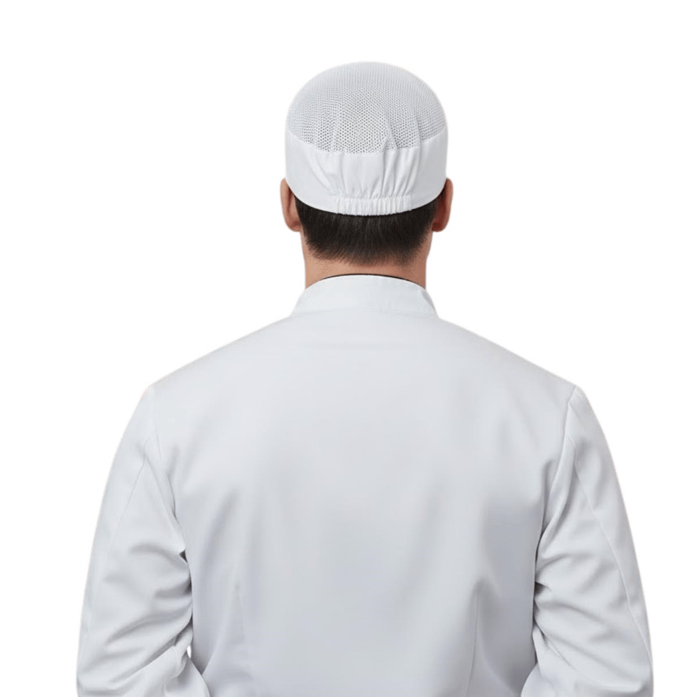 Formteks Aşçı Fileli Kep Beyaz