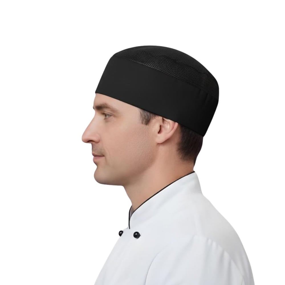 Formteks Aşçı Fileli Kep Siyah