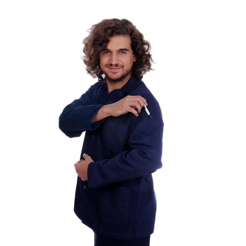 Formteks Bay Teknik Ceket 16/12 Gabardin Lacivert