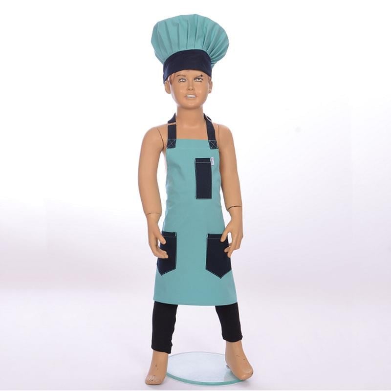 Formteks Çocuk Boydan Önlük Toka Ayarlı Yeşil