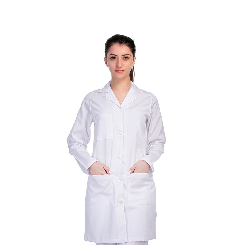 Formteks Doktor Öğretmen Eczacı Önlüğü Kadın  Düğmeli