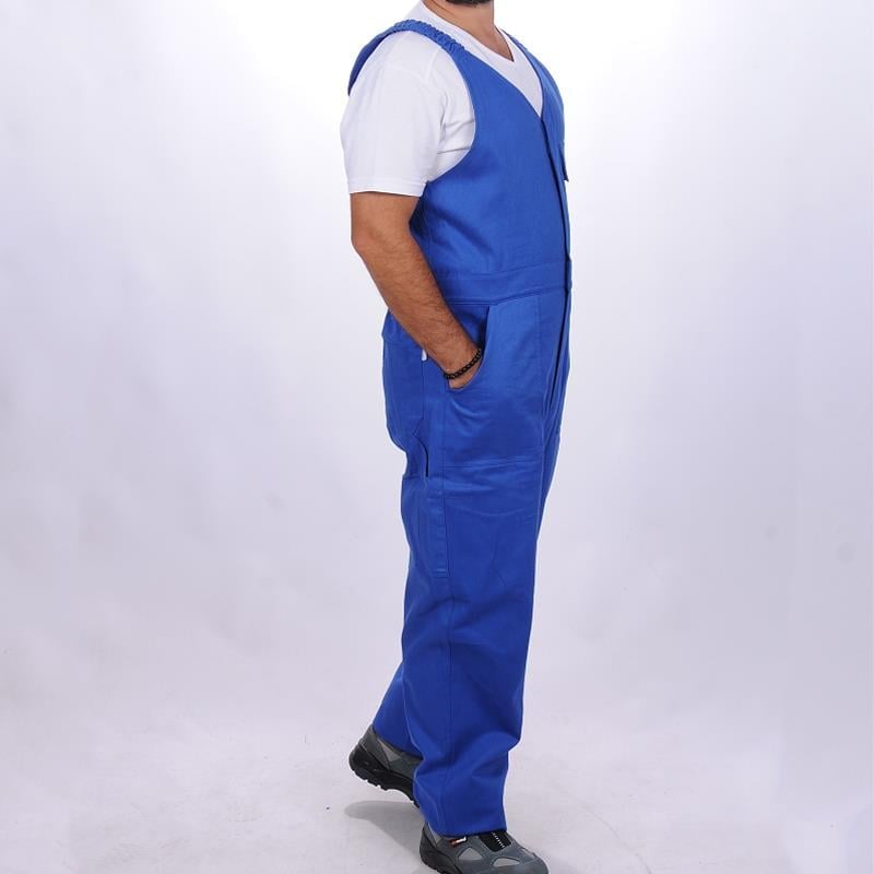 Formteks İşçi Kolsuz Tulum Gabardin Sax