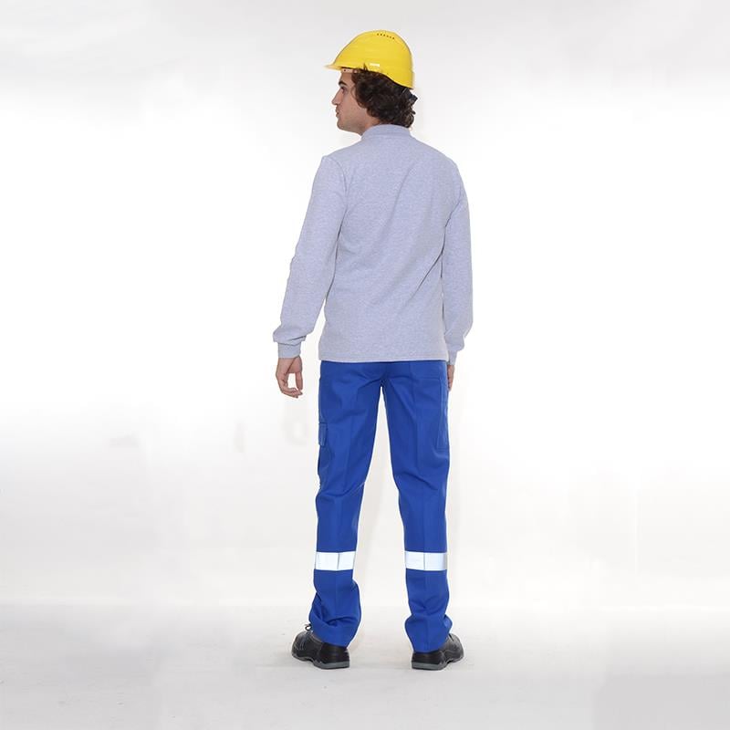 Formteks Kargo Pantolon 16/12 Gabardin Reflektörlü Sax