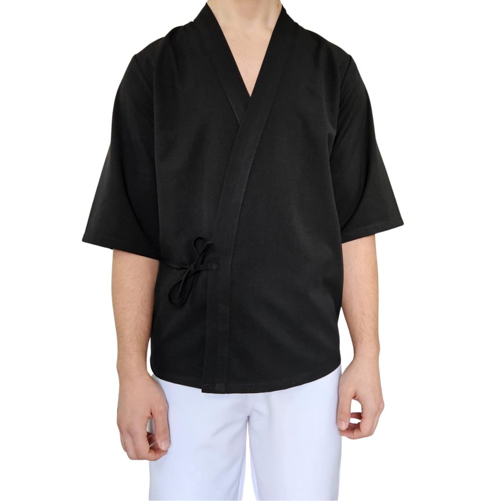 Formteks Sushi Şef Kimono Ceketi  Siyah