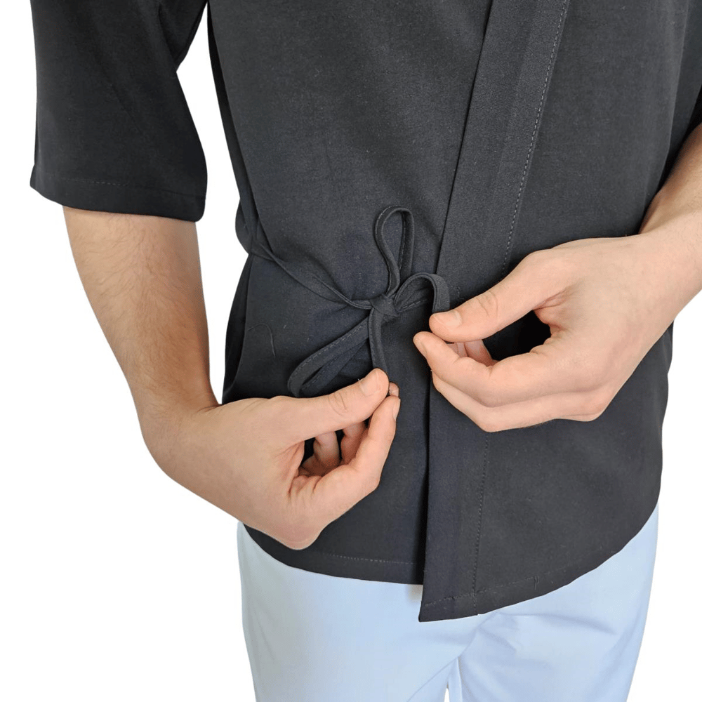 Formteks Sushi Şef Kimono Ceketi  Siyah