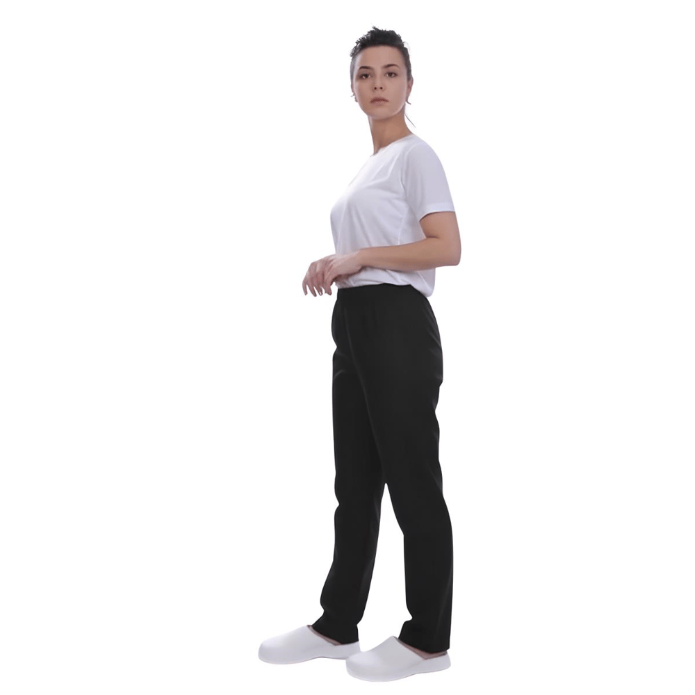 Formteks Unisex   Alpaka Aşçı Pijama Siyah