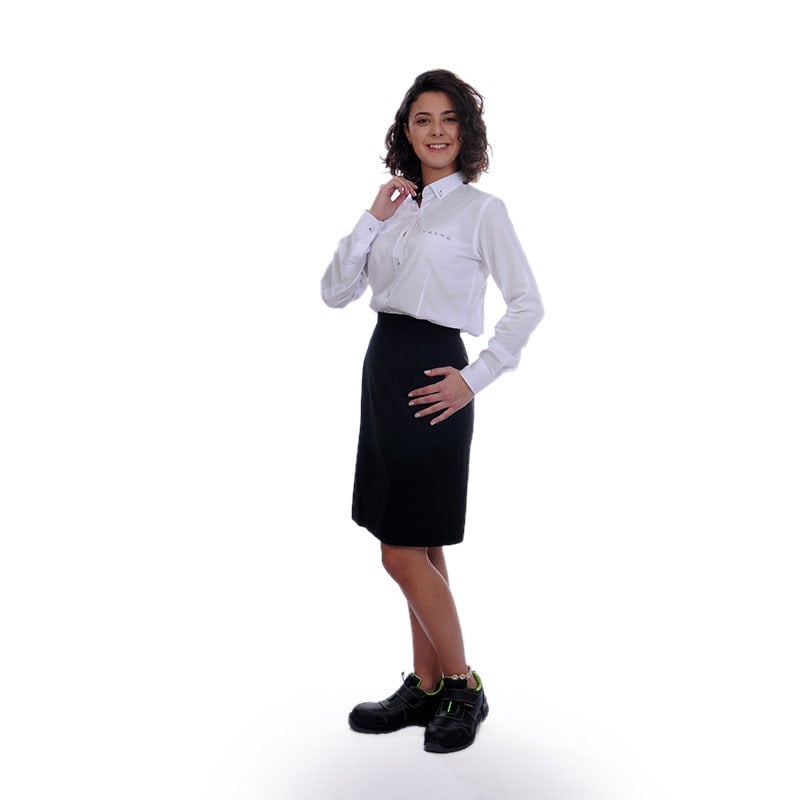 Formteks Yırtmaçlı Garson Servis Etek