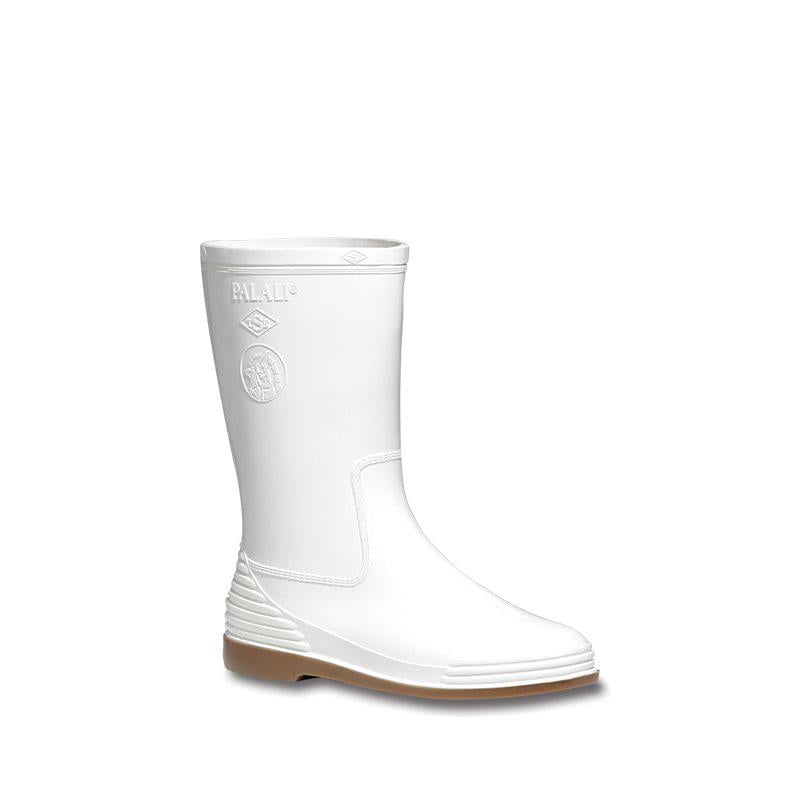 Palalı Pvc Çizme Beyaz