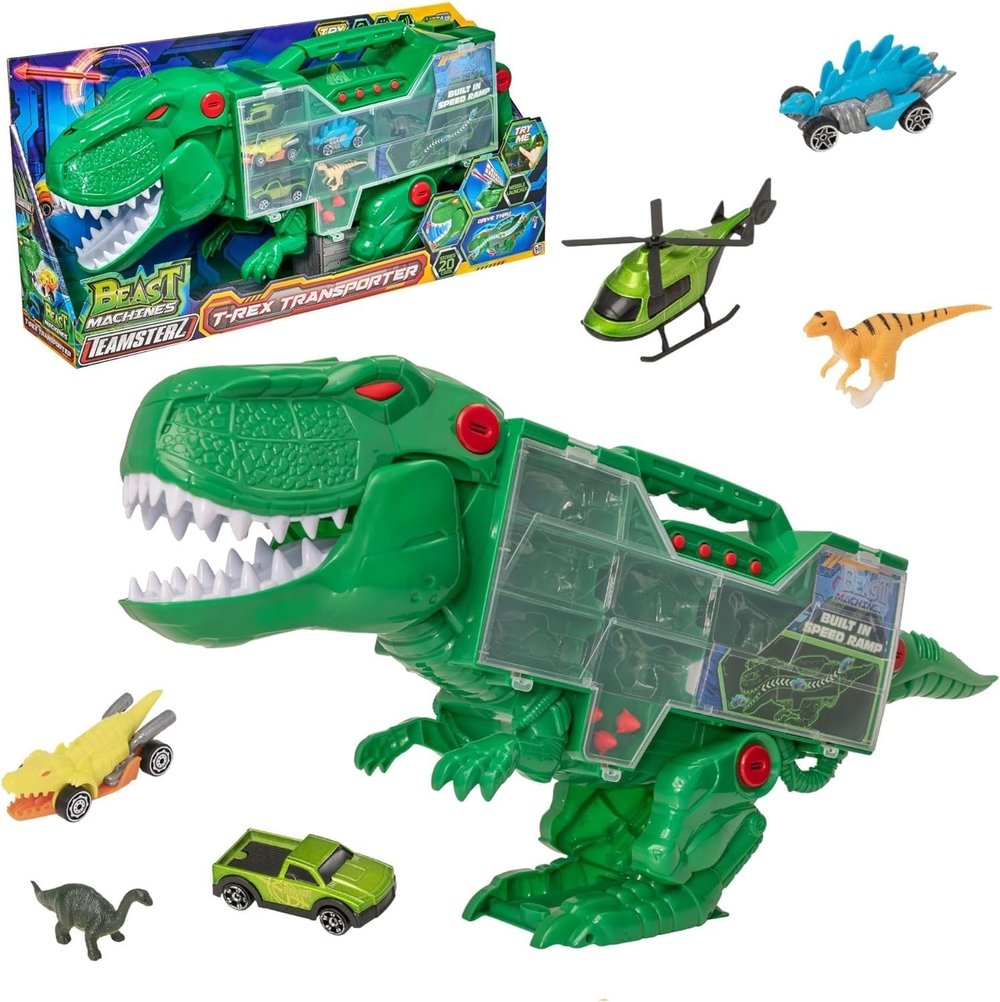 Sesli ve Işıklı T Rex Transporter Oyun Seti