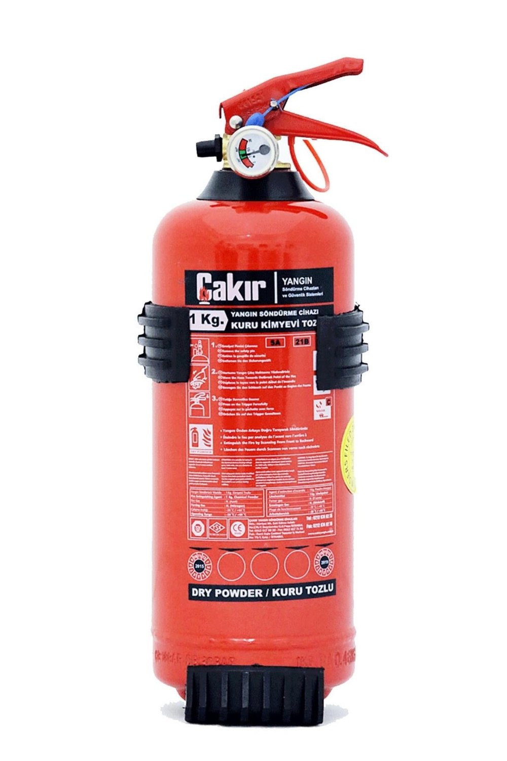 1 KG Yangın Söndürücü Araç Yangın Tüpü - Çakır