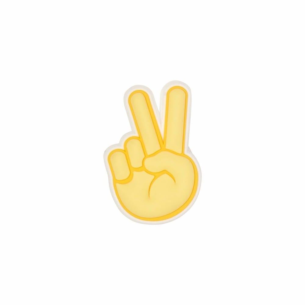 Crocs Peace Hand Sign Rozet - 10007207