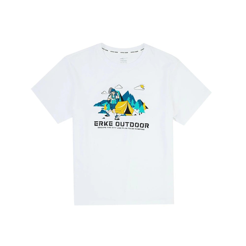 Erke Genç Bisiklet Yaka T-Shirt - 79223202097