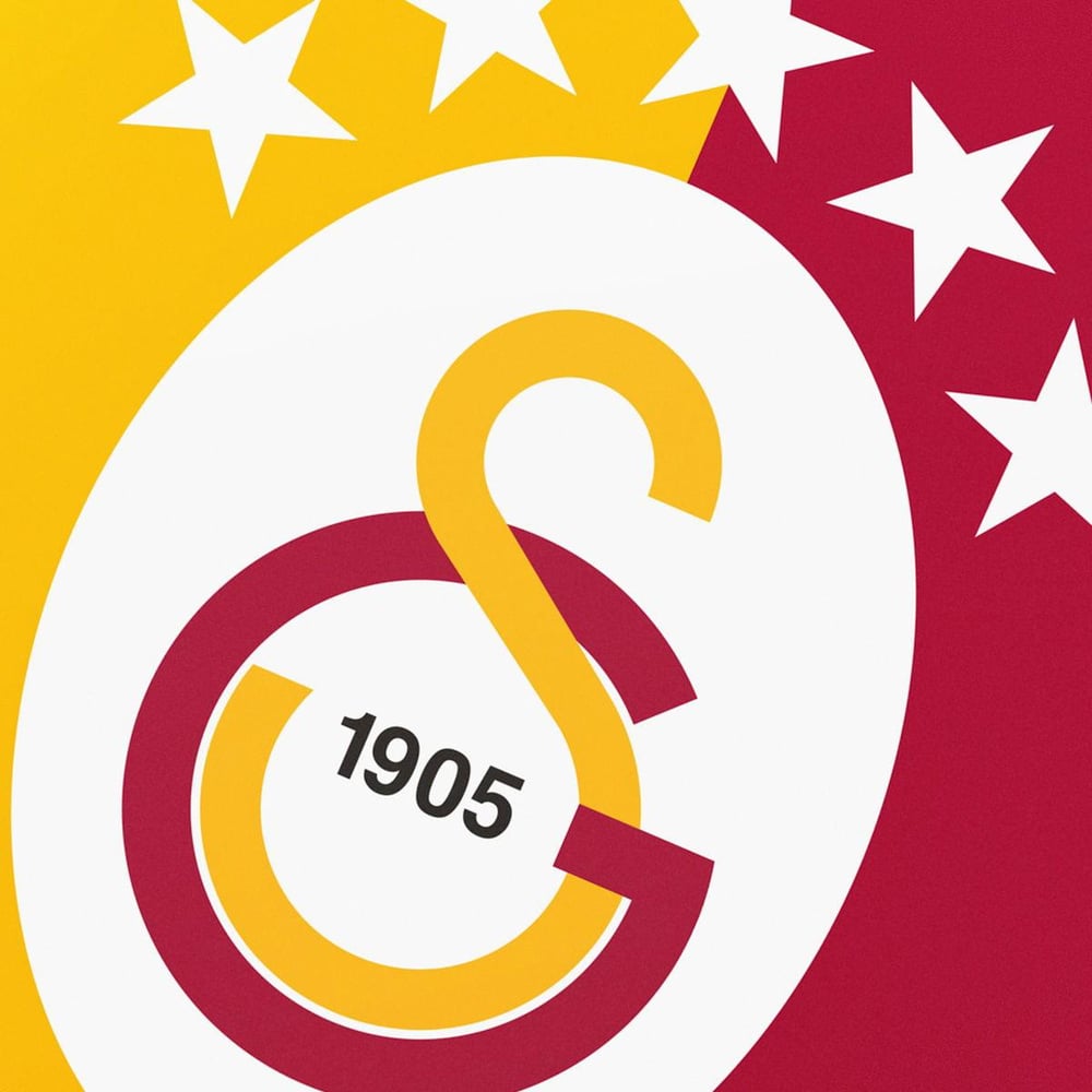 Galatasaray 5 Yıldız Dikey Balkon Bayrağı 100X150cm - U251351