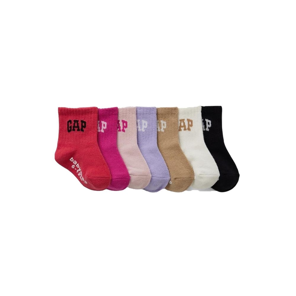 Gap Logo Crew 7li Çorap Seti - 478595