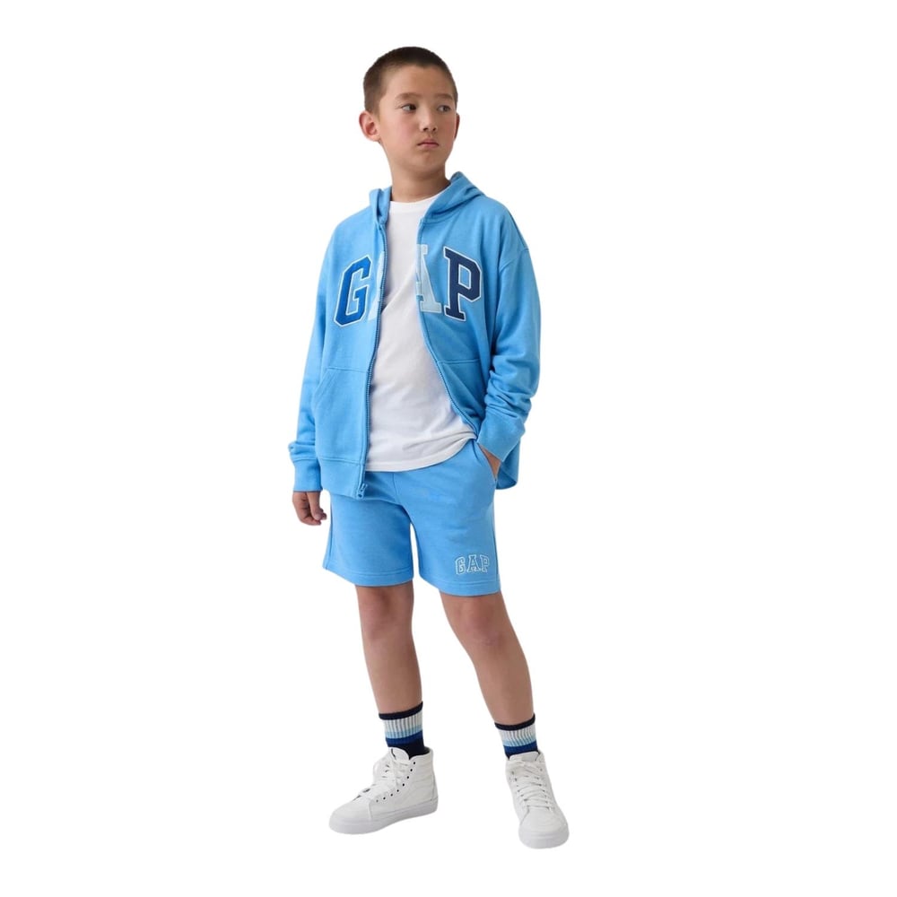 Gap V-Frch Ft Logo Shorts Sort  Çocuk