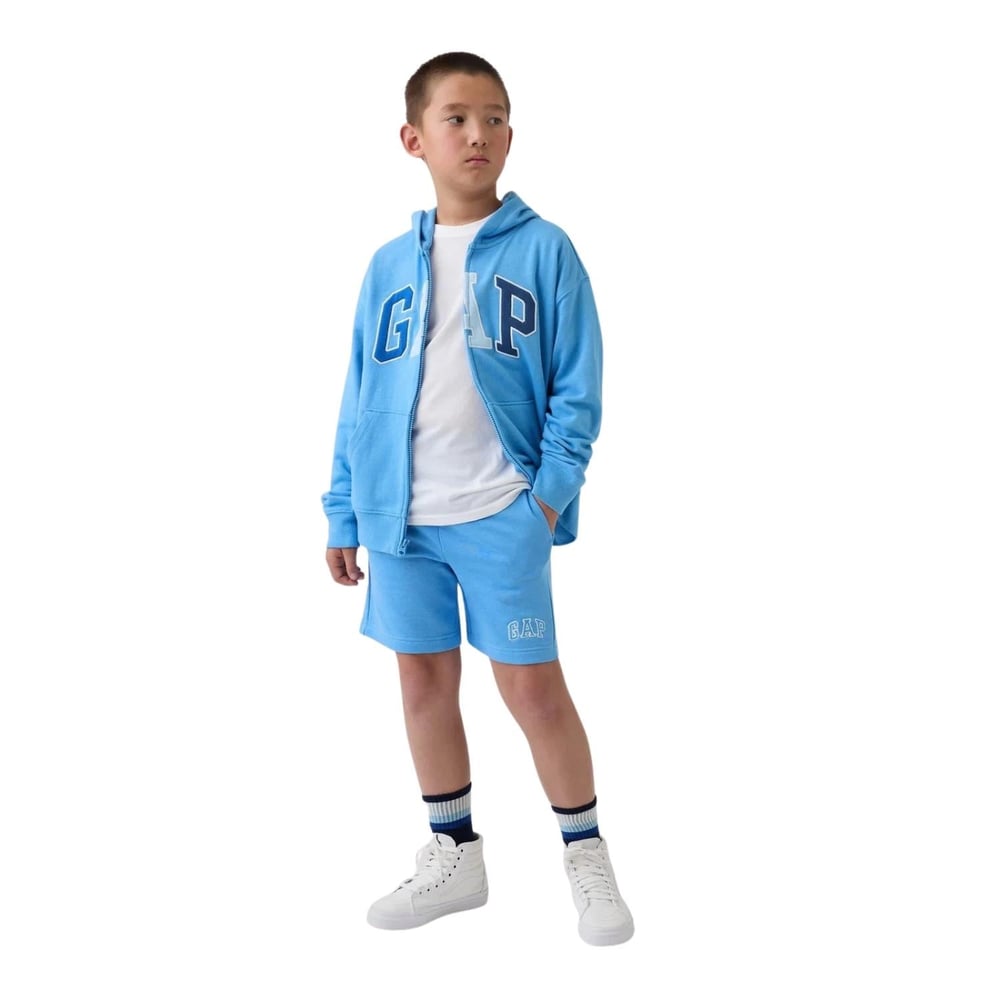 Gap V-Frch Ft Logo Shorts Sort  Çocuk