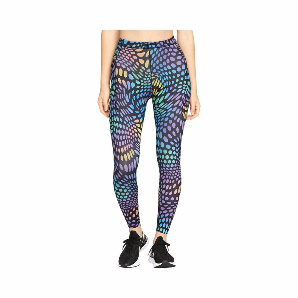 Nike Dri-Fit Run Division Printed Mid-Rise Kadın Koşu Taytı - DM7555