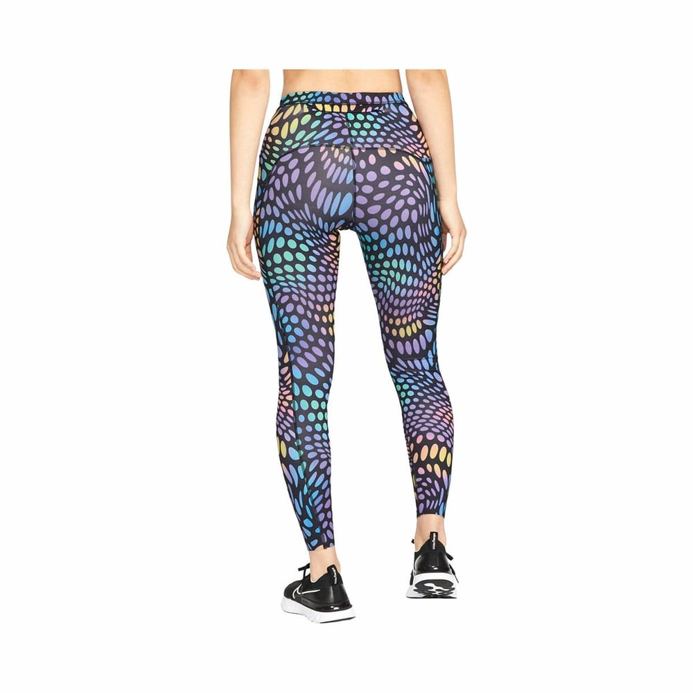 Nike Dri-Fit Run Division Printed Mid-Rise Kadın Koşu Taytı - DM7555