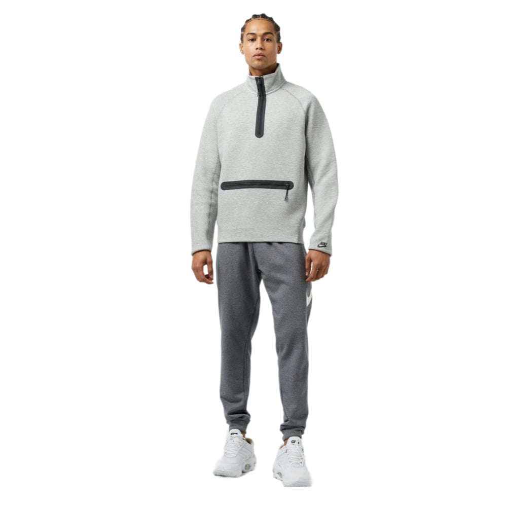 Nike Tech Fleece Half-Zip Top Erkek Sweatshirt - FB7998