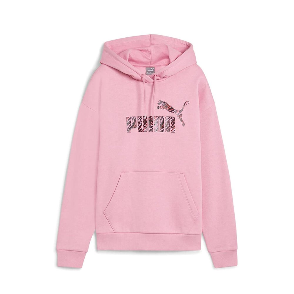 Puma ESS+ ANIMAL Hoodie FL Kadın Sweatshirt - 681492