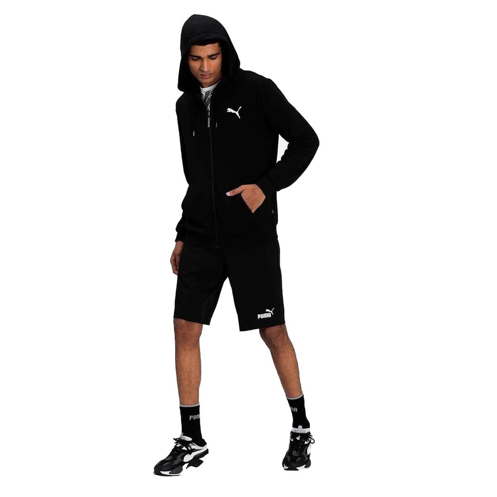 Puma ESS Small Logo FZ Erkek Sweatshirt - 586704