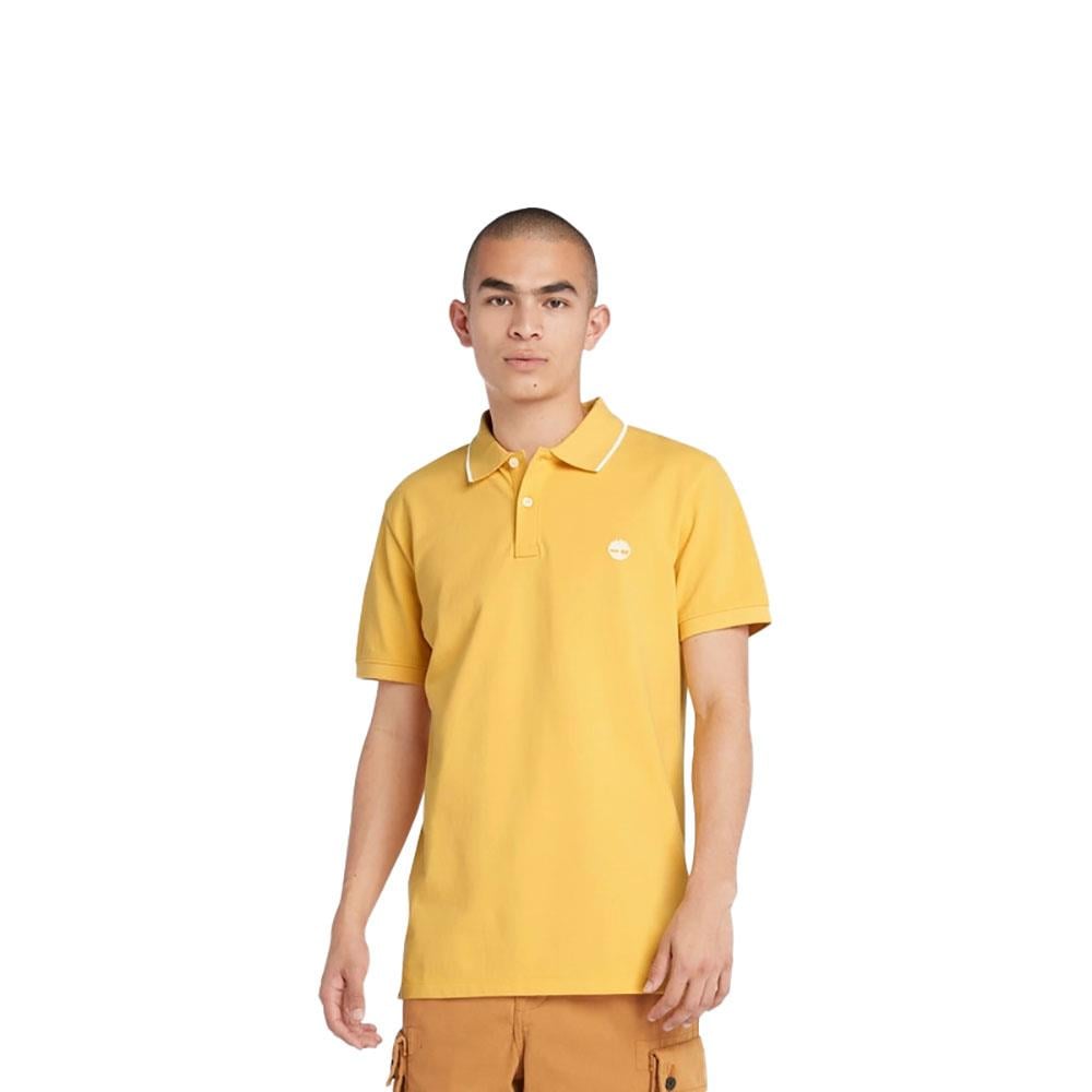 Timberland Millers River Printed Erkek Polo T-shirt - TB0A26NFEG41