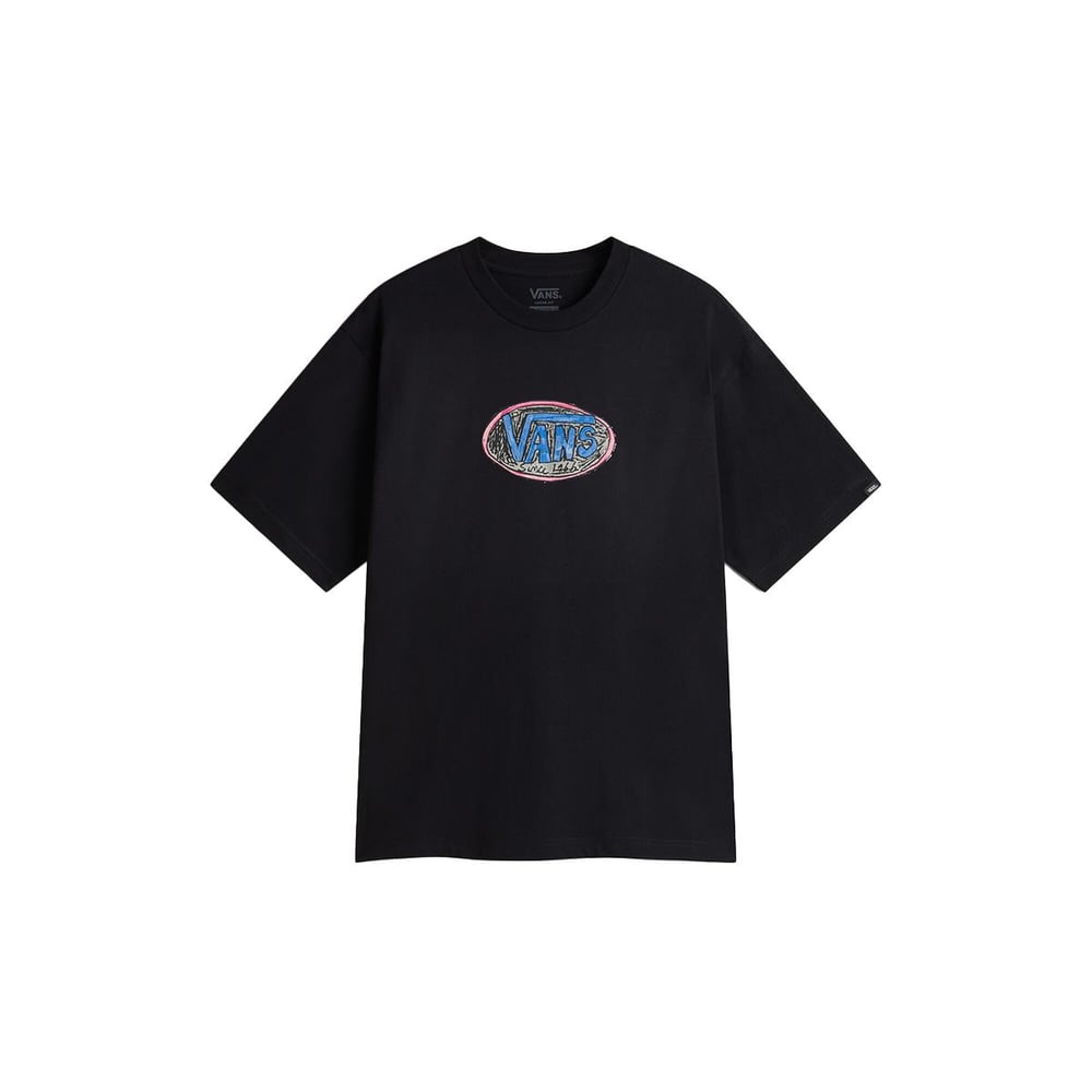 Vans Scribblex SS Erkek T-shirt - VN000NHWBLK1