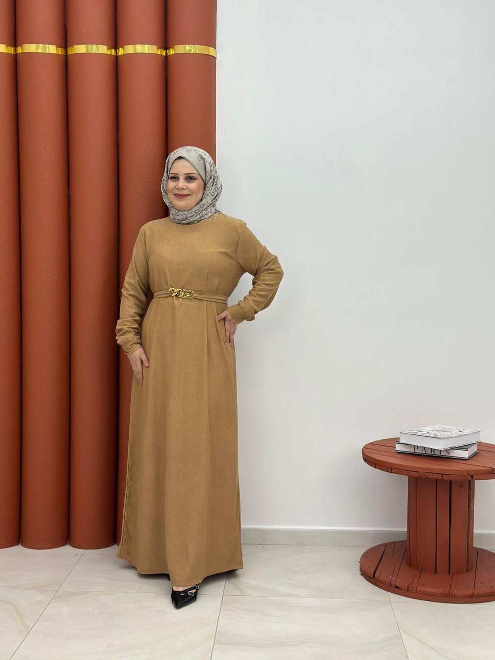 3848 karin seyyar kemerli karamel