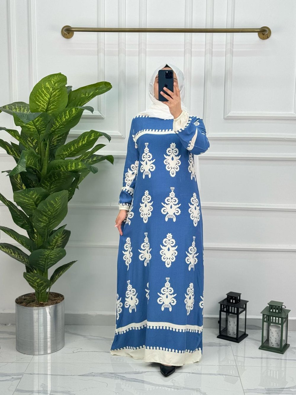 Yeni Sezon Yeni Desen Seyyar Kemer Elbise Bebe Mavisi 0179