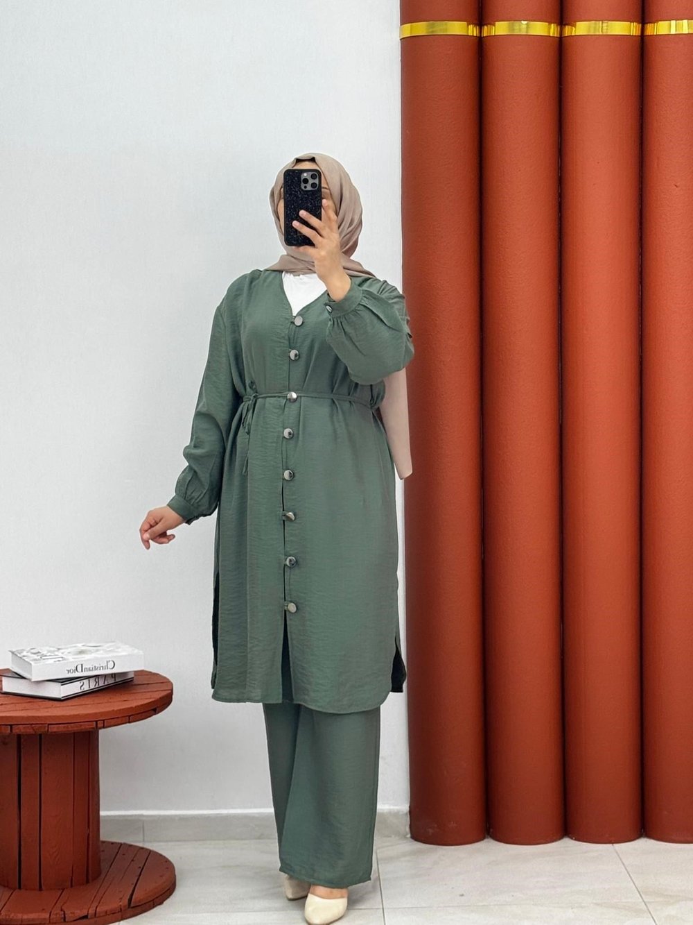 3321 Airobin ikili takım yeşil