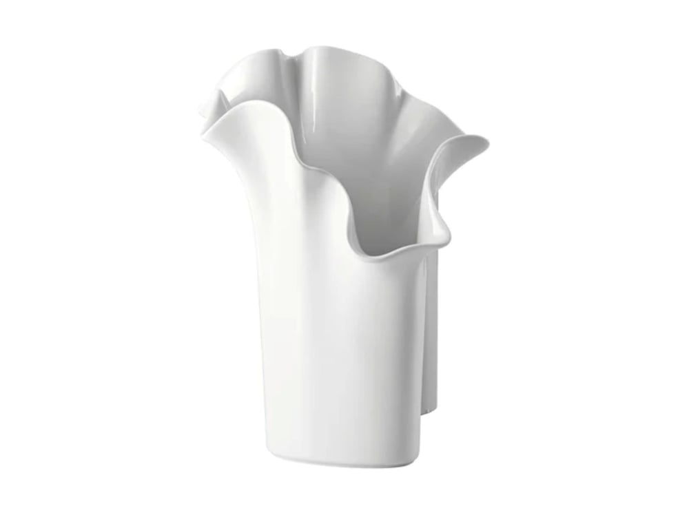 Asym Vazo 30 cm White