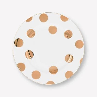 Beyaz Porselen Kahvaltı Tabağı 23 Cm