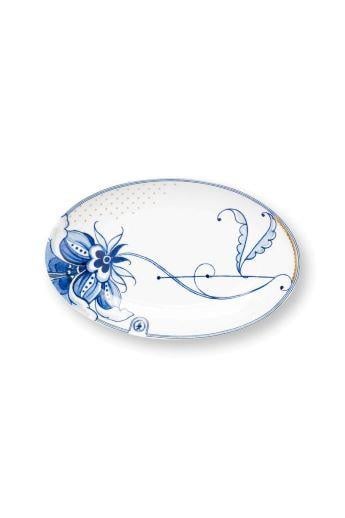 Blue Bird Oval Servis Tabağı 25,5 cm*16,5 cm
